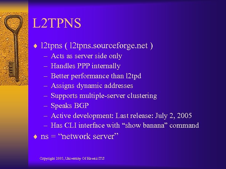 L 2 TPNS ¨ l 2 tpns ( l 2 tpns. sourceforge. net )