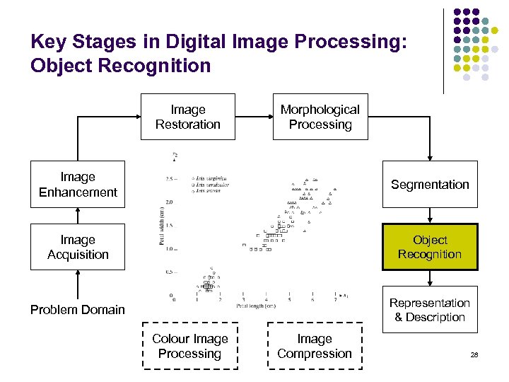 Key Stages in Digital Image Processing: Object Recognition Image Restoration Morphological Processing Image Enhancement