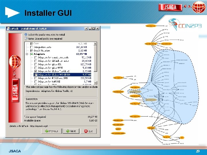 Installer GUI JSAGA 29 
