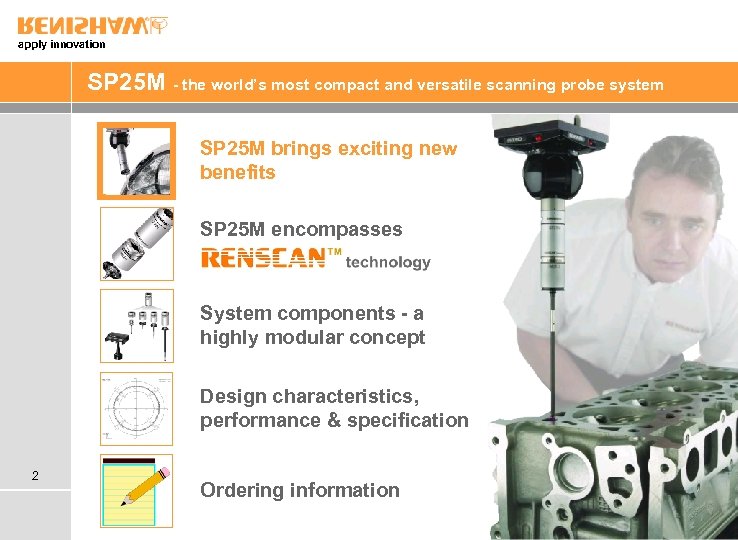 apply innovation SP 25 M - the world’s most compact and versatile scanning probe