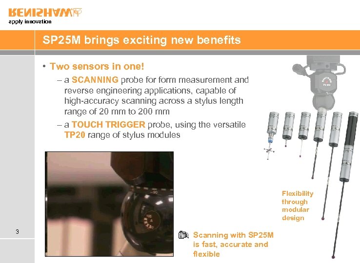 apply innovation SP 25 M brings exciting new benefits • Two sensors in one!