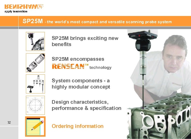 apply innovation SP 25 M - the world’s most compact and versatile scanning probe