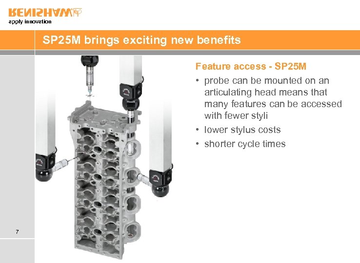 apply innovation SP 25 M brings exciting new benefits Feature access - SP 25