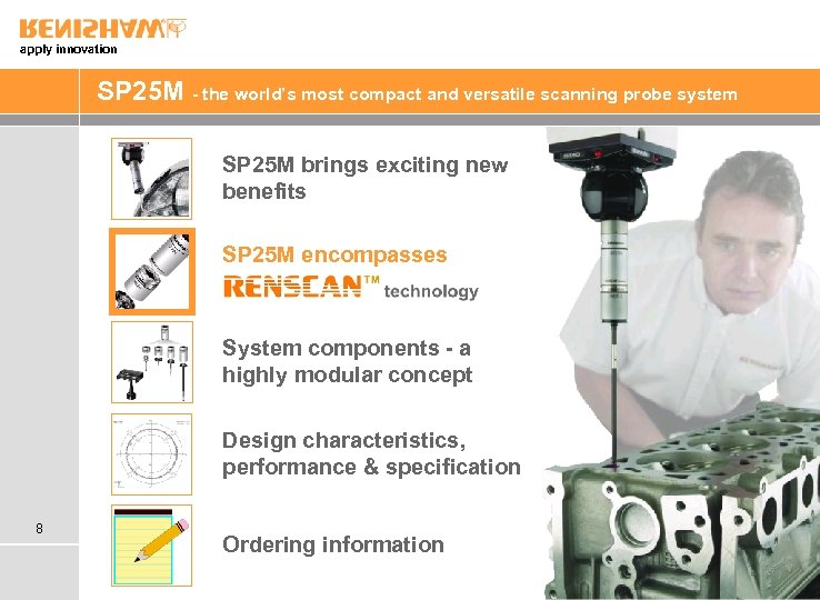 apply innovation SP 25 M - the world’s most compact and versatile scanning probe