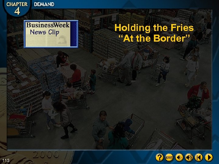 Holding the Fries “At the Border” 113 