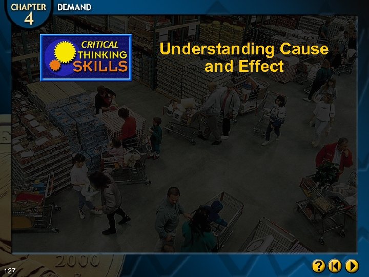 Understanding Cause and Effect 127 