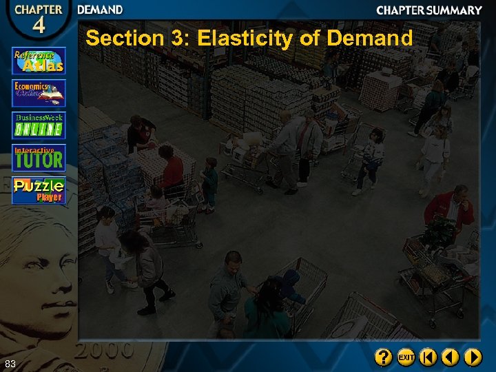 Section 3: Elasticity of Demand 83 