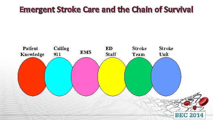 Emergent Stroke Care and the Chain of Survival Patient Knowledge Calling 911 EMS ED