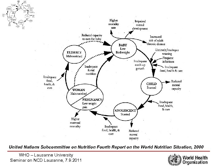 United Nations Subcommittee on Nutrition Fourth Report on the World Nutrition Situation, 2000 WHO