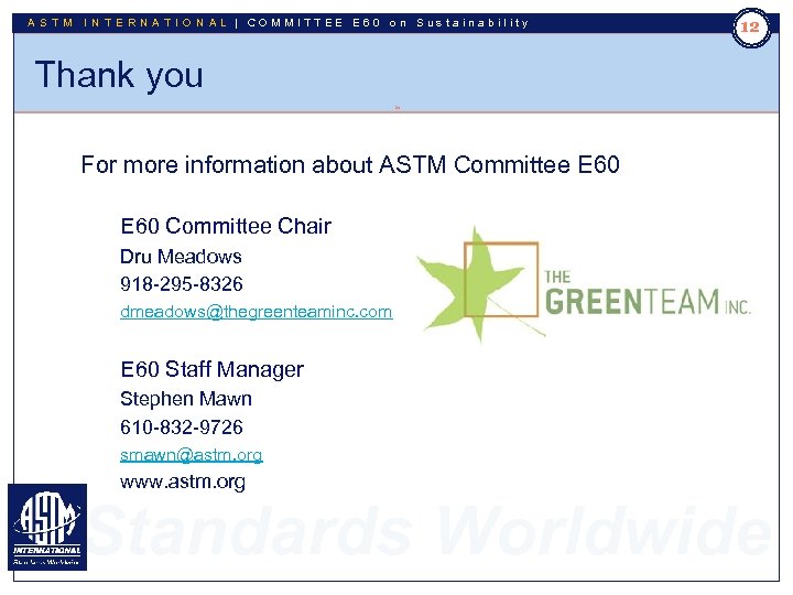 A S T M I N T E R N A T I O