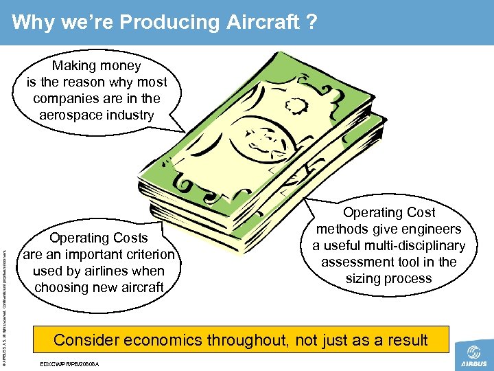 Why we’re Producing Aircraft ? © AIRBUS S. All rights reserved. Confidential and proprietary