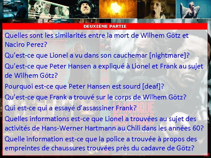 DEUXIÈME PARTIE Quelles sont les similarités entre la mort de Wilhem Götz et Naciro