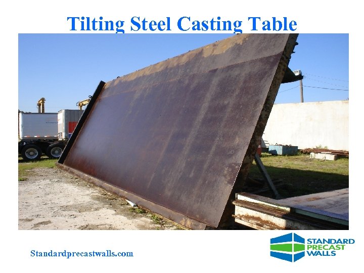 Tilting Steel Casting Table Standardprecastwalls. com 