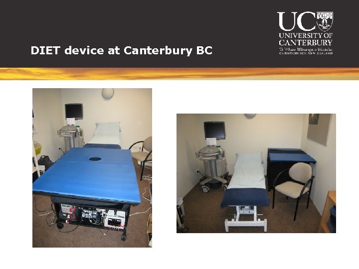 DIET device at Canterbury BC 