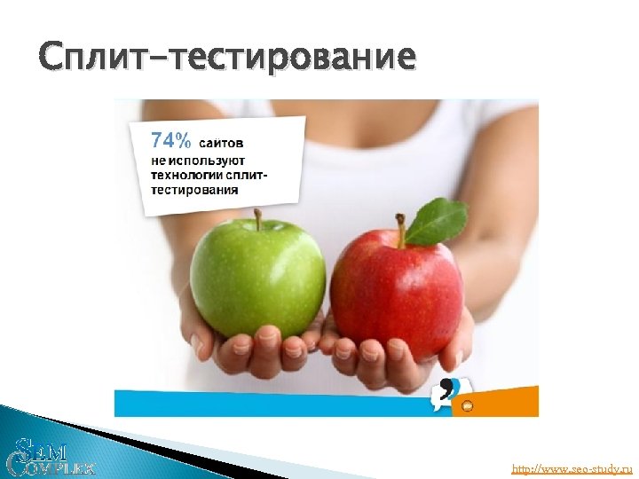Сплит-тестирование http: //www. seo-study. ru 