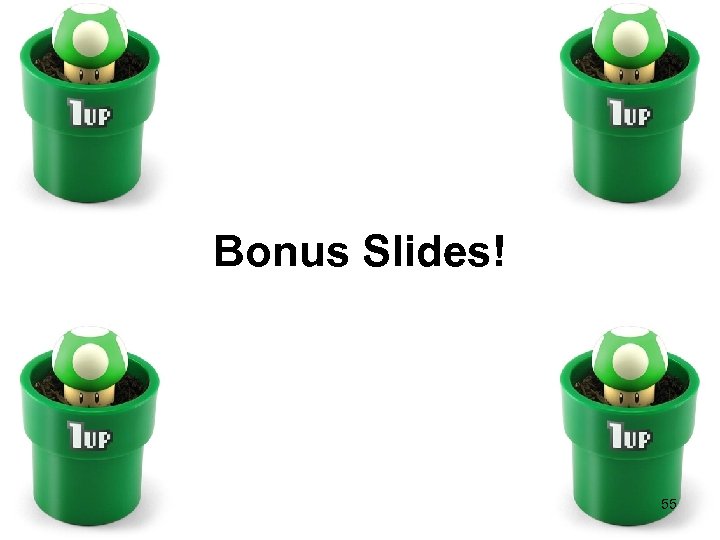 Bonus Slides! 55 