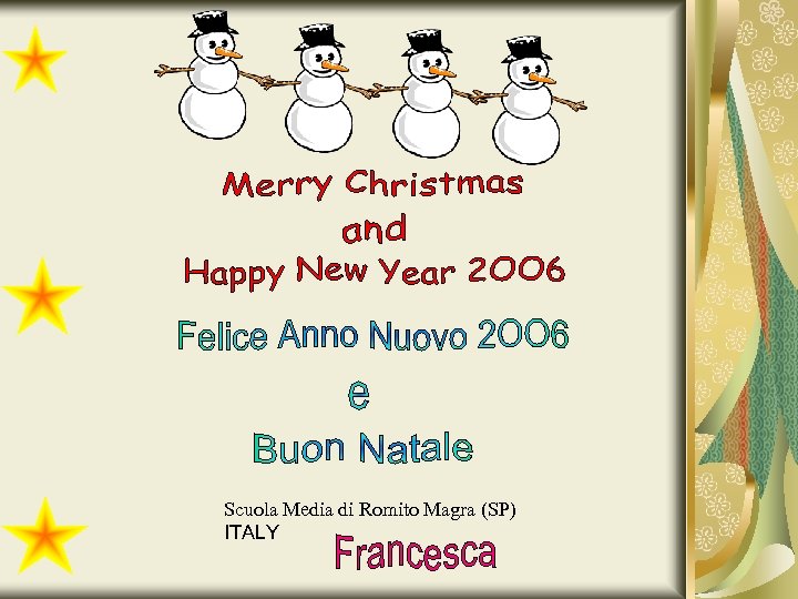 Scuola Media di Romito Magra (SP) ITALY 