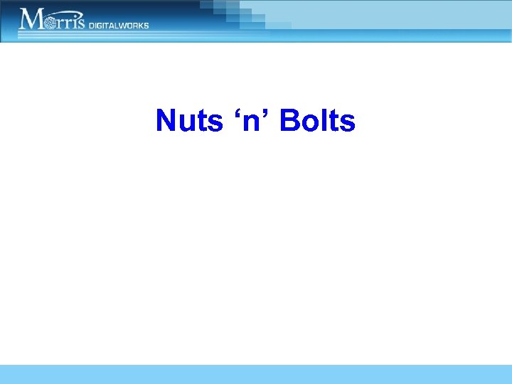 Nuts ‘n’ Bolts 