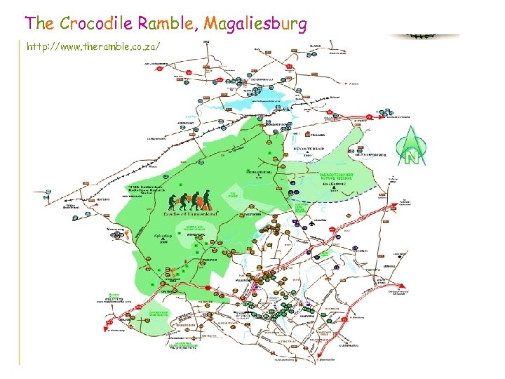 The Crocodile Ramble, Magaliesburg http: //www. theramble. co. za/ 