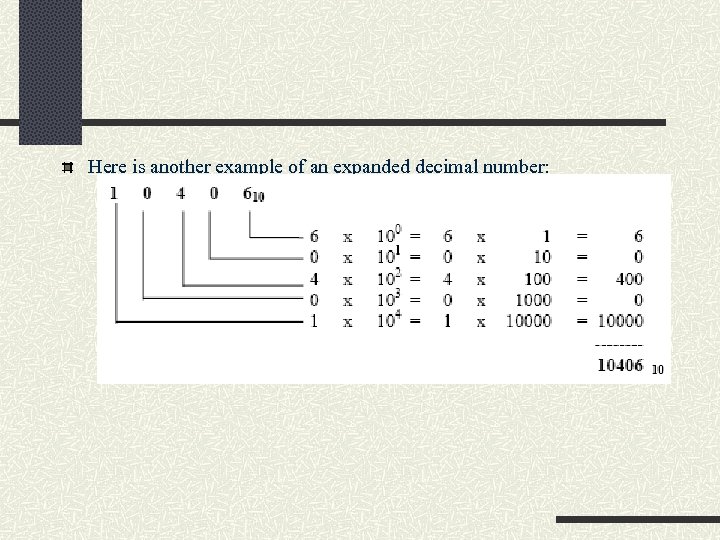 Here is another example of an expanded decimal number: 