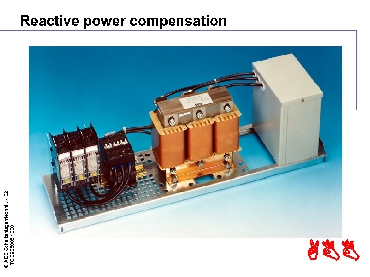 © ABB Schaltanlagentechnik - 22 1 TGC 905005 N 0201 Reactive power compensation ABB