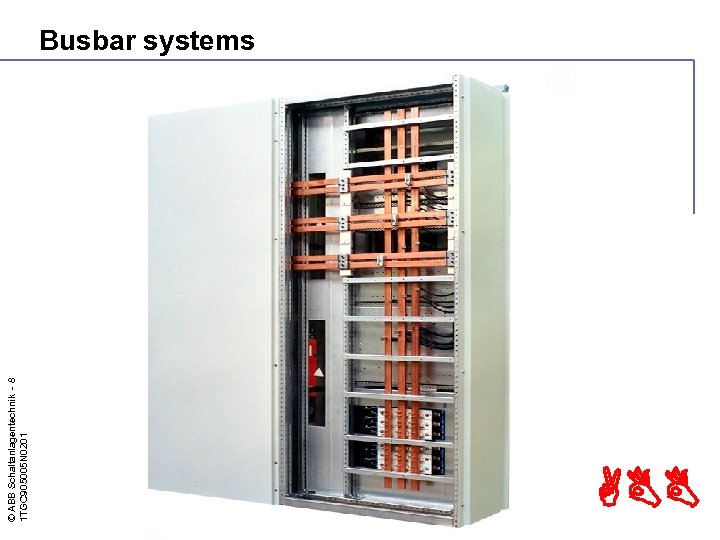© ABB Schaltanlagentechnik - 8 1 TGC 905005 N 0201 Busbar systems ABB 