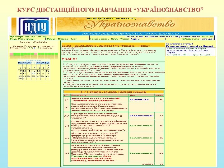 КУРС ДИСТАНЦІЙНОГО НАВЧАННЯ “УКРАЇНОЗНАВСТВО” 