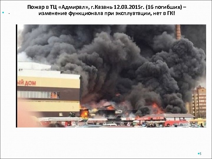  . Пожар в ТЦ «Адмирал» , г. Казань 12. 03. 2015 г. (16