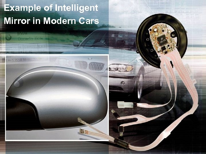 Example of Intelligent Mirror in Modern Cars 