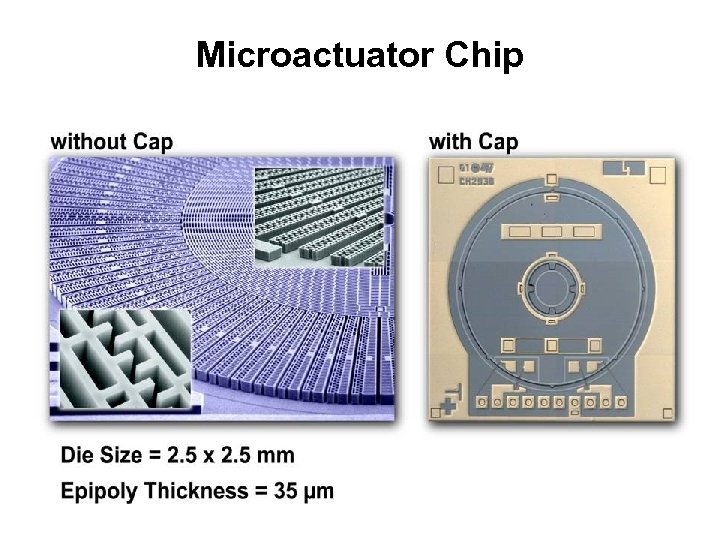 Microactuator Chip 