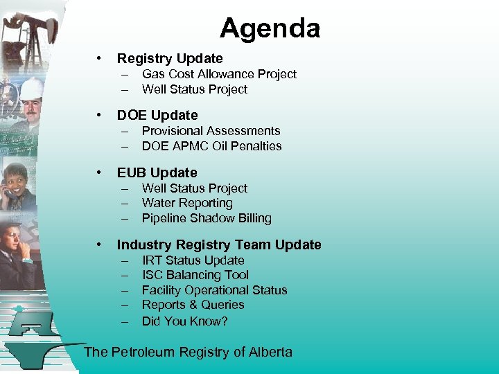 Agenda • Registry Update – – • DOE Update – – • Provisional Assessments
