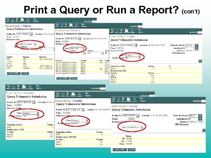 Print a Query or Run a Report? (con’t) 