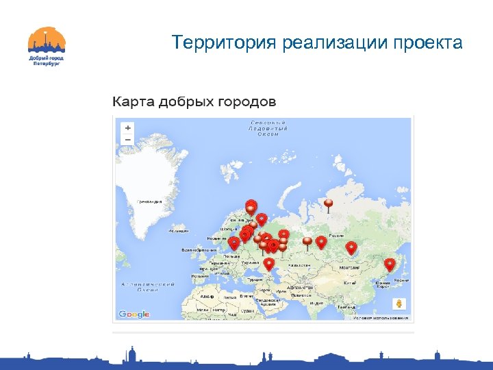 Территория реализации проекта 