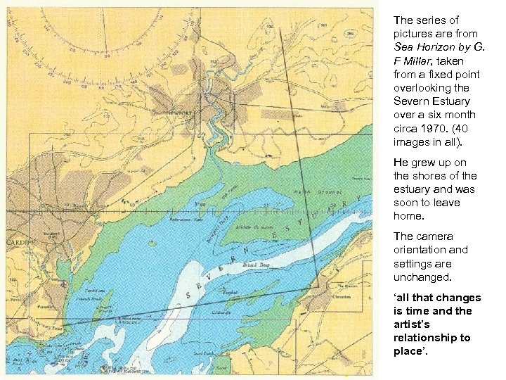 The series of pictures are from Sea Horizon by G. F Millar, taken from