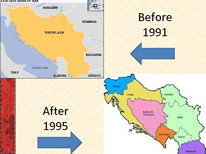 Before 1991 After 1995 