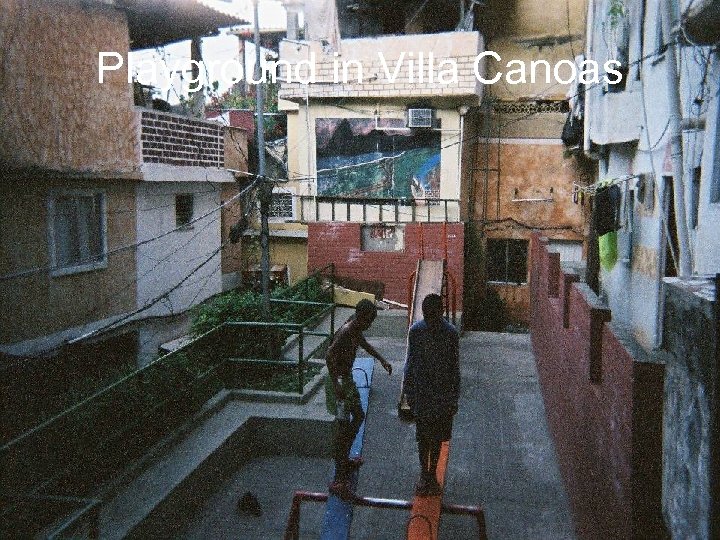 Playground in Villa Canoas 