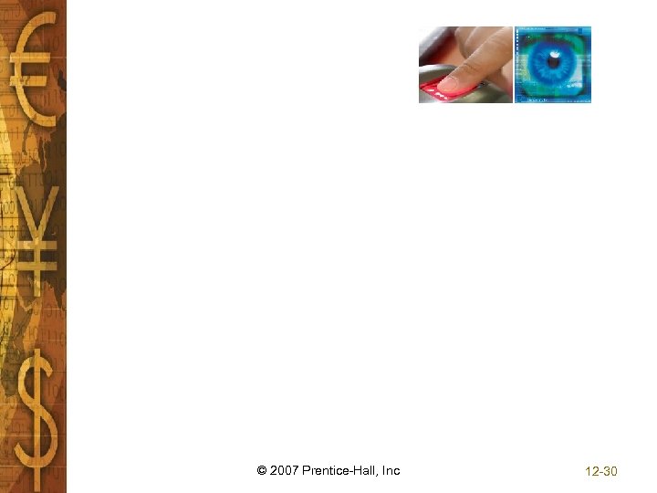 © 2007 Prentice-Hall, Inc 12 -30 