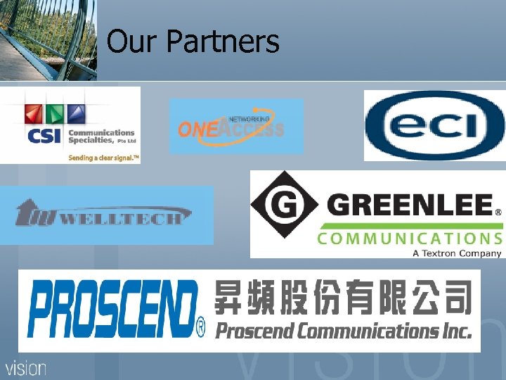 Our Partners 