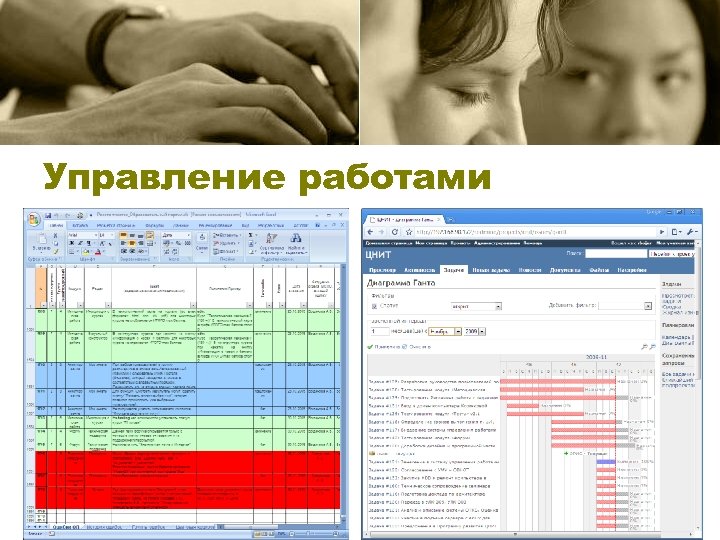 Управление работами 