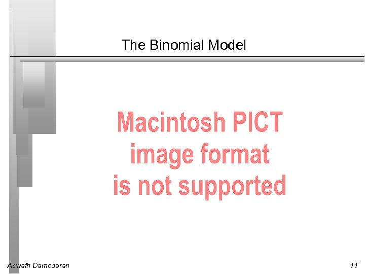 The Binomial Model Aswath Damodaran 11 