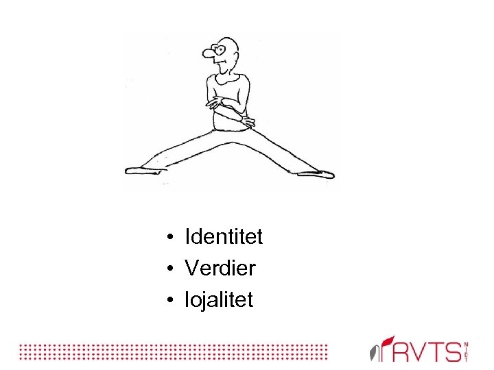  • Identitet • Verdier • lojalitet 