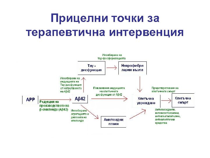 Прицелни точки за терапевтична интервенция 