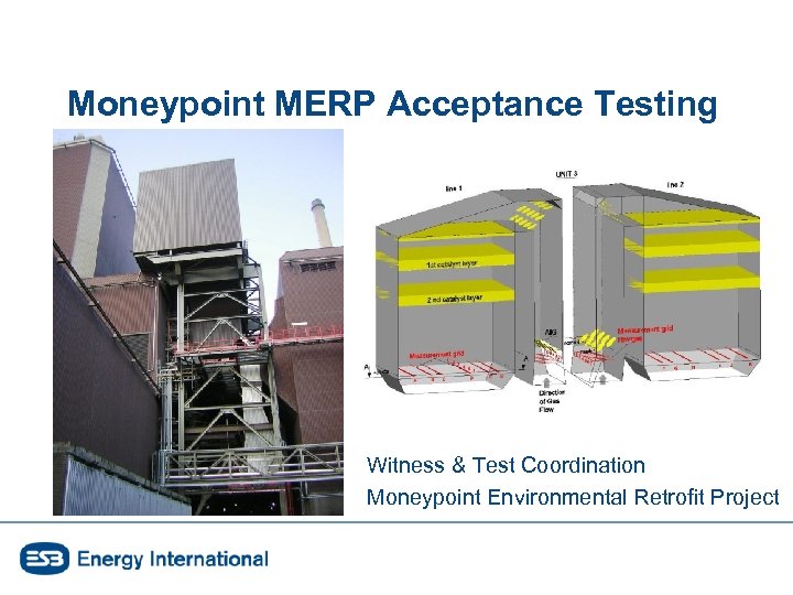 Moneypoint MERP Acceptance Testing Witness & Test Coordination Moneypoint Environmental Retrofit Project 