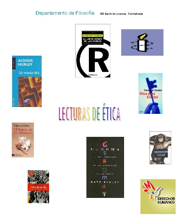 Departamento de Filosofía IES Barrio de Loranca Fuenlabrada 