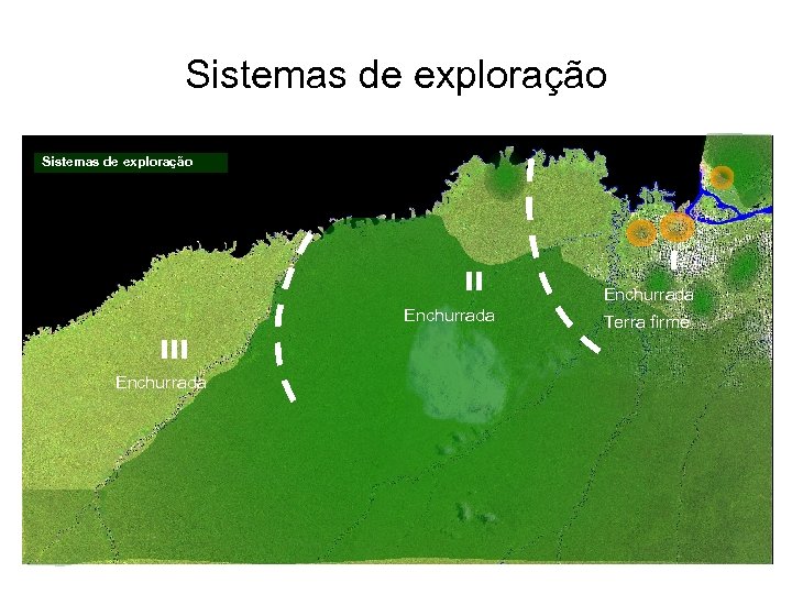Sistemas de exploração II Enchurrada Terra firme 