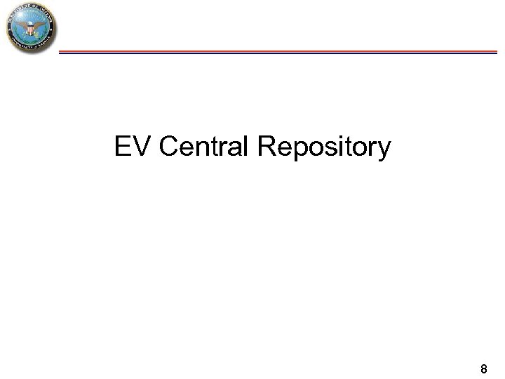 EV Central Repository 8 