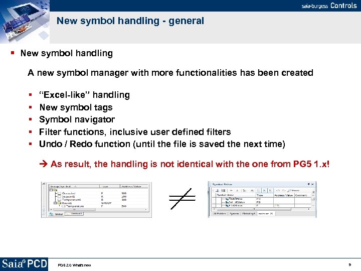 New symbol handling - general New symbol handling A new symbol manager with more