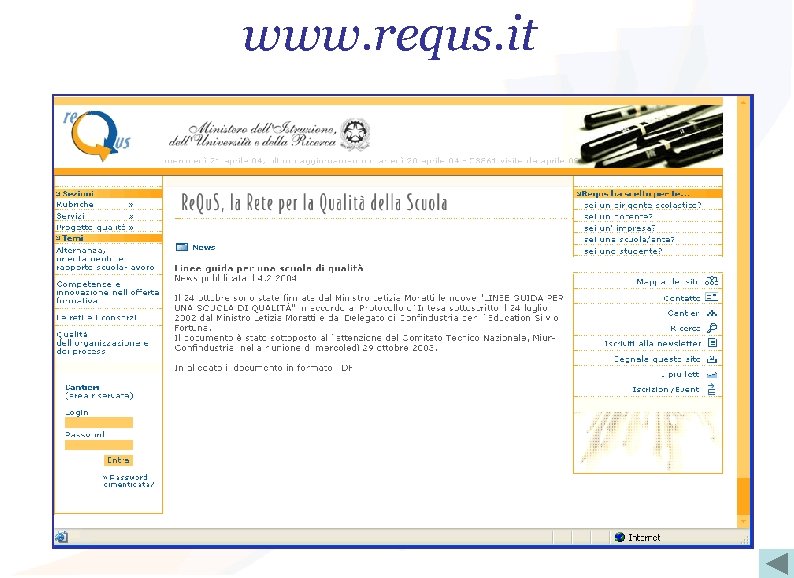 www. requs. it 