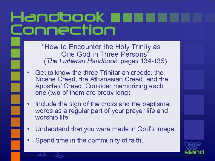 “How to Encounter the Holy Trinity as One God in Three Persons” (The Lutheran