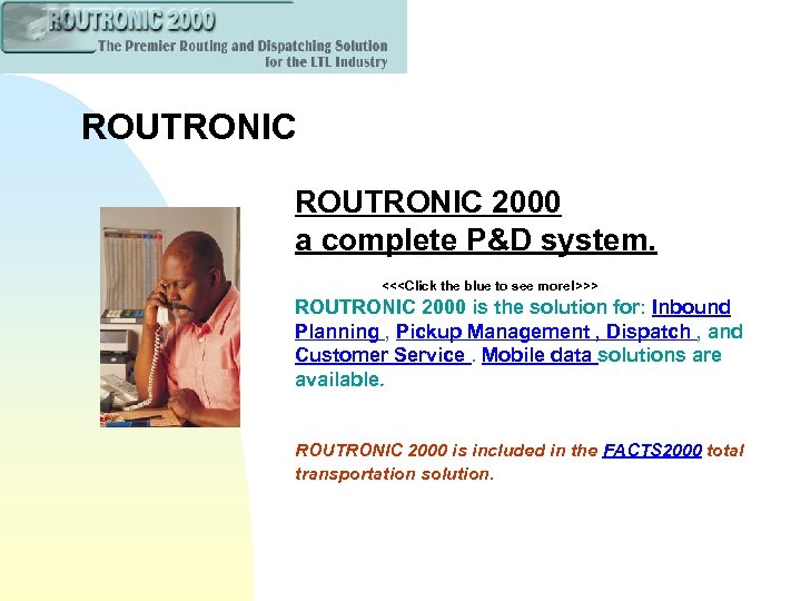 ROUTRONIC 2000 a complete P&D system. <<<Click the blue to see more!>>> ROUTRONIC 2000